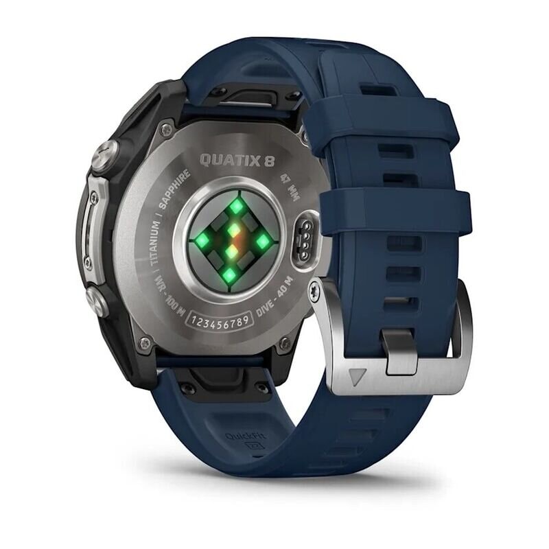 Умные часы Garmin Quatix 8 47 мм AMOLED Marine GPS Smartwatch (01...