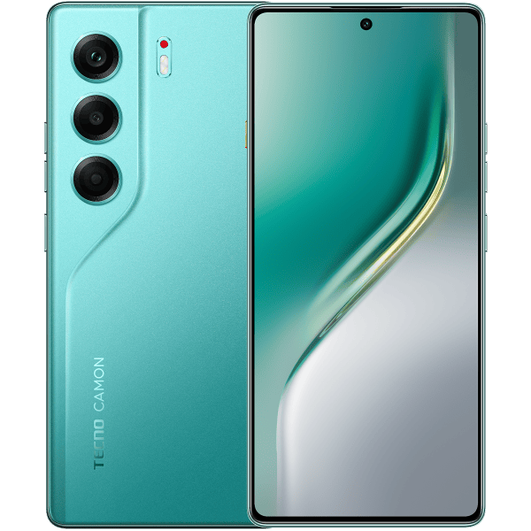 Смартфон TECNO Camon 40 8/128 ГБ Зеленый (Emerald Glow Green)