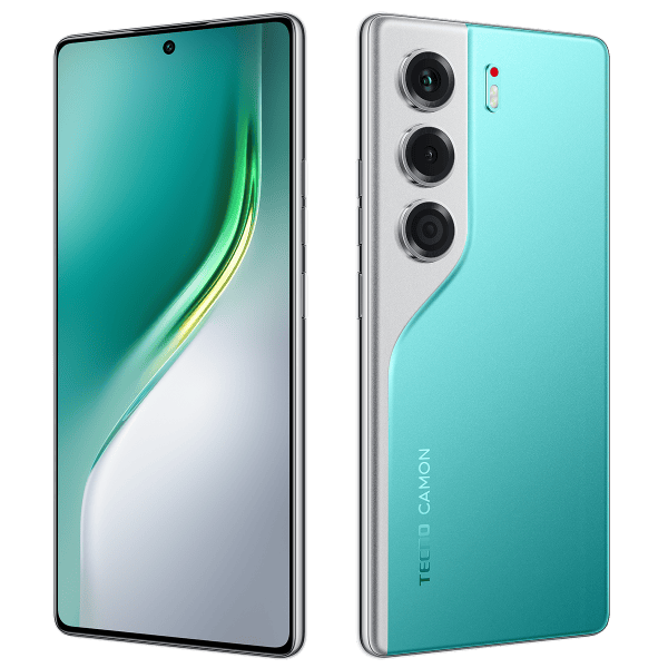 Смартфон TECNO Camon 40 12/256 ГБ Изумрудный (Emerald Lake Green)