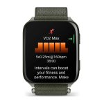 Умные часы Garmin Venu X1 Moss with Titanium Caseback and Moss ComfortFit Nylon Band (010-02980-01)