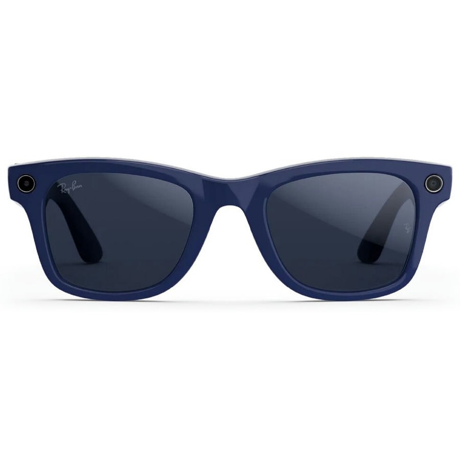 Умные очки Ray-Ban Meta Wayfarer Gen 2 Shiny Cosmic Blue Clear/Sa...
