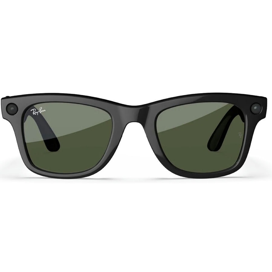 Умные очки Ray-Ban Meta Wayfarer Gen 2 Shiny Black G-15 Green (L)