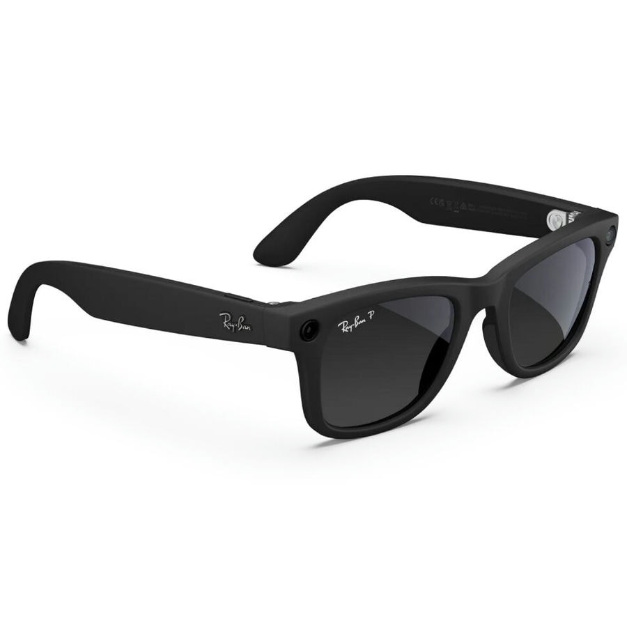 Умные очки Ray-Ban Meta Wayfarer Gen 2 Matte Black Polarized Grad...