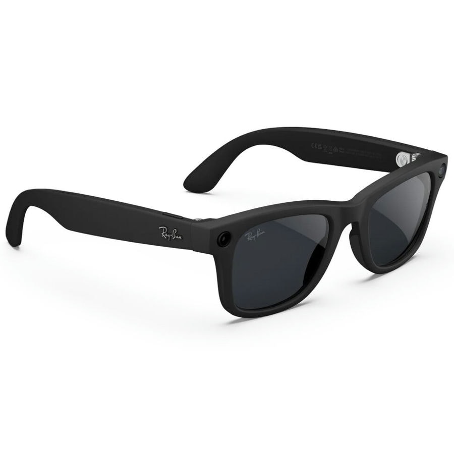 Умные очки Ray-Ban Meta Wayfarer Gen 2 Matte Black Clear/Grey Tra...