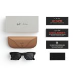 Умные очки Ray-Ban Meta Wayfarer Gen 2 Matte Black Clear/Grey Tra...