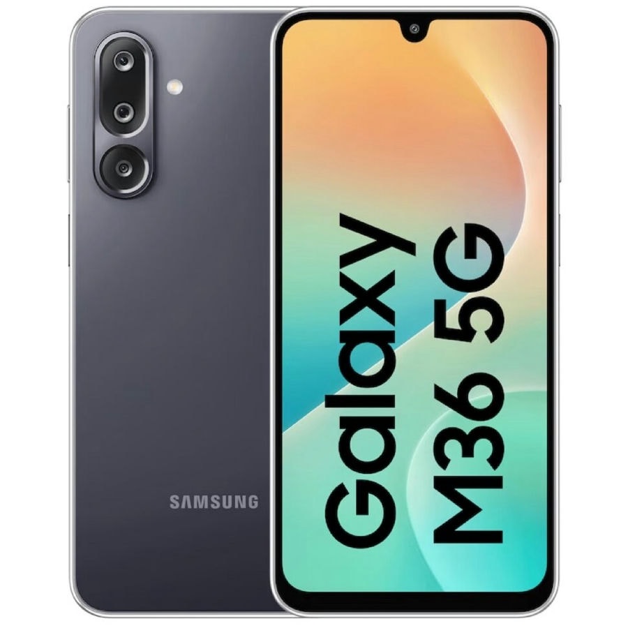 Смартфон Samsung Galaxy M36 5G 8/256 ГБ Черный (Velvet Black)