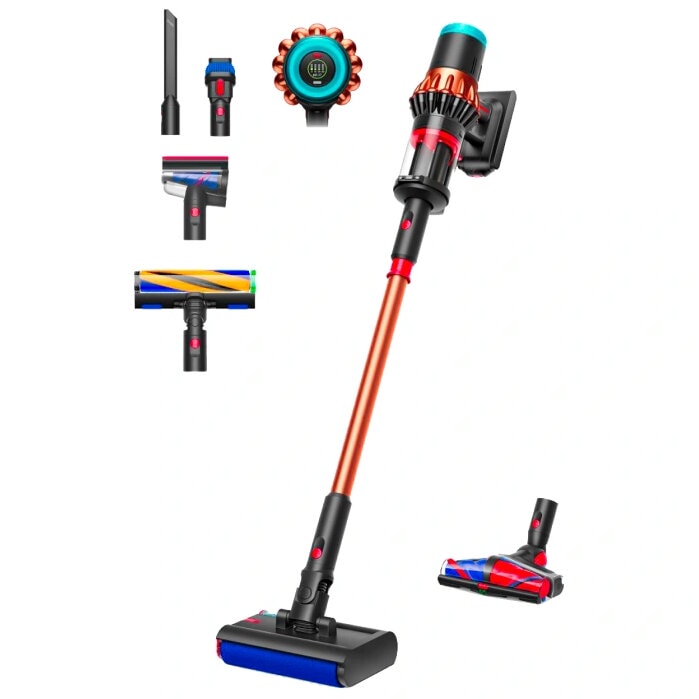 Вертикальный беспроводной пылесос Dyson V16 Piston Animal Submarine (SV53A) Black/Copper (вилка EU)