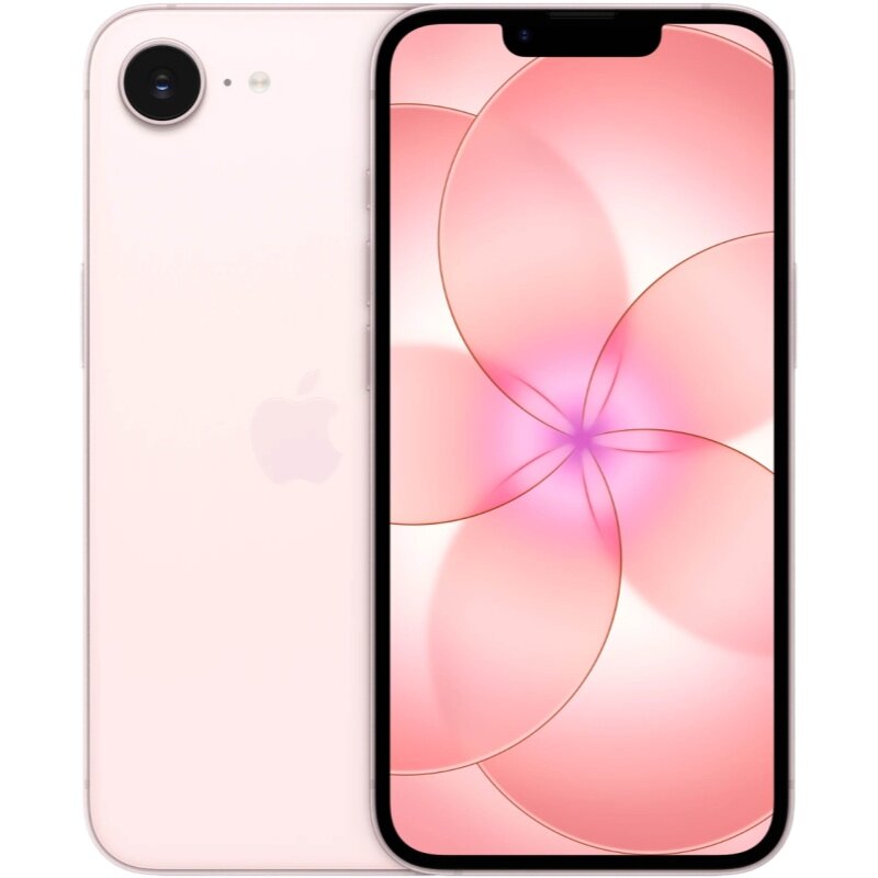 Смартфон Apple iPhone 17e 512 ГБ Розовый (Soft Pink) eSIM