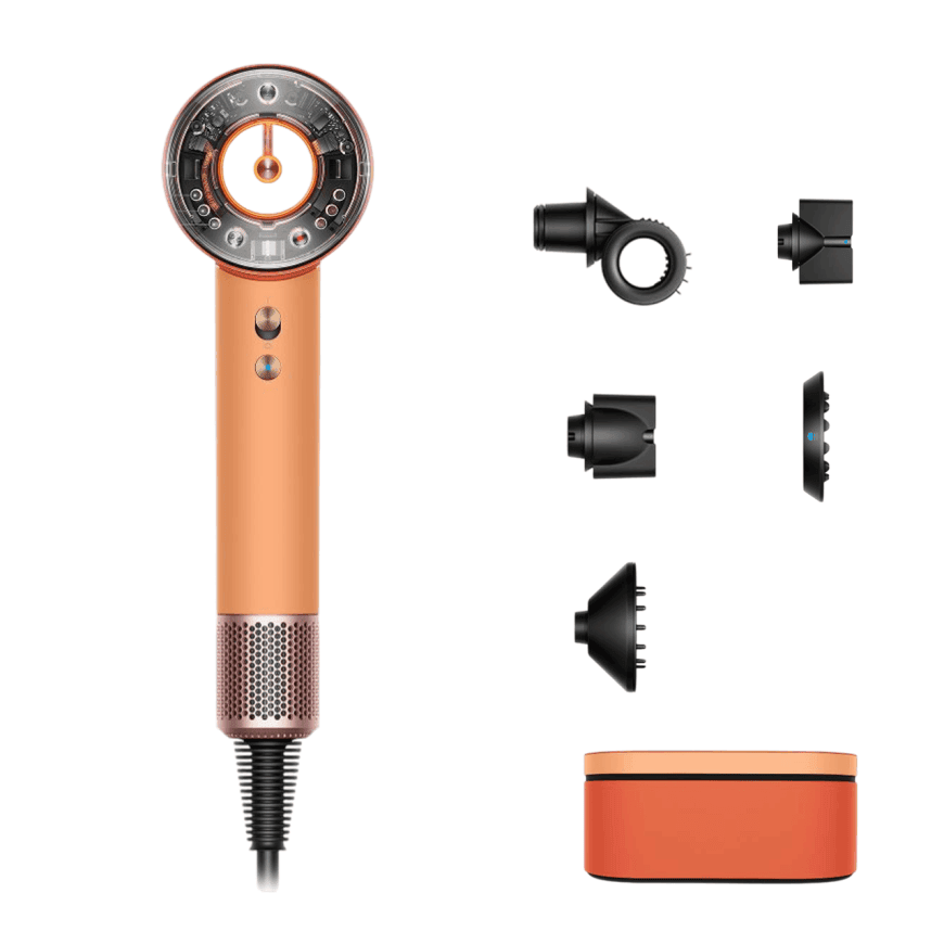 Фен Dyson Supersonic Nural HD16 Gift Edition Ceramic Apricot/Topaz (вилка CN)