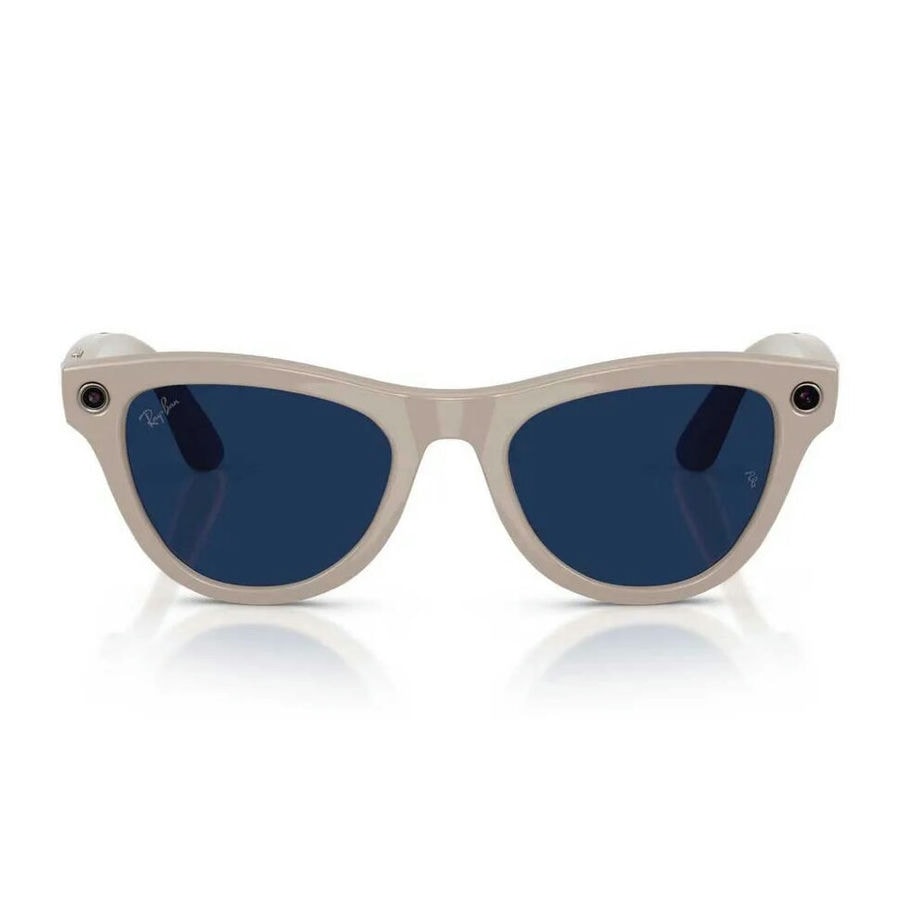 Умные очки Ray-Ban Meta Skyler Gen 2 Shiny Chalky Grey/Clear Sapp...