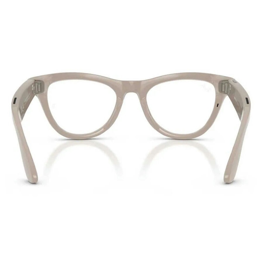 Умные очки Ray-Ban Meta Skyler Gen 2 Shiny Chalky Grey/Clear Sapp...