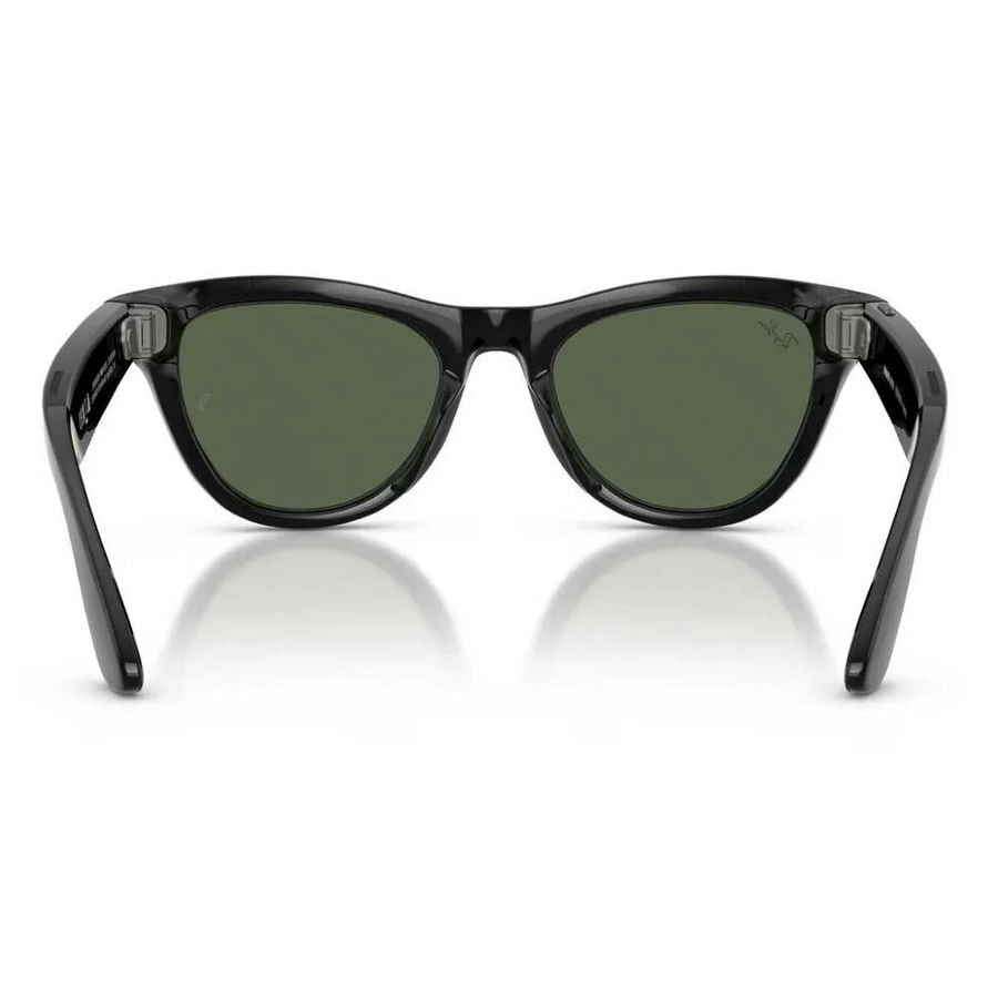 Умные очки Ray-Ban Meta Skyler Gen 2 Shiny Black/G-15 Green (RW40...