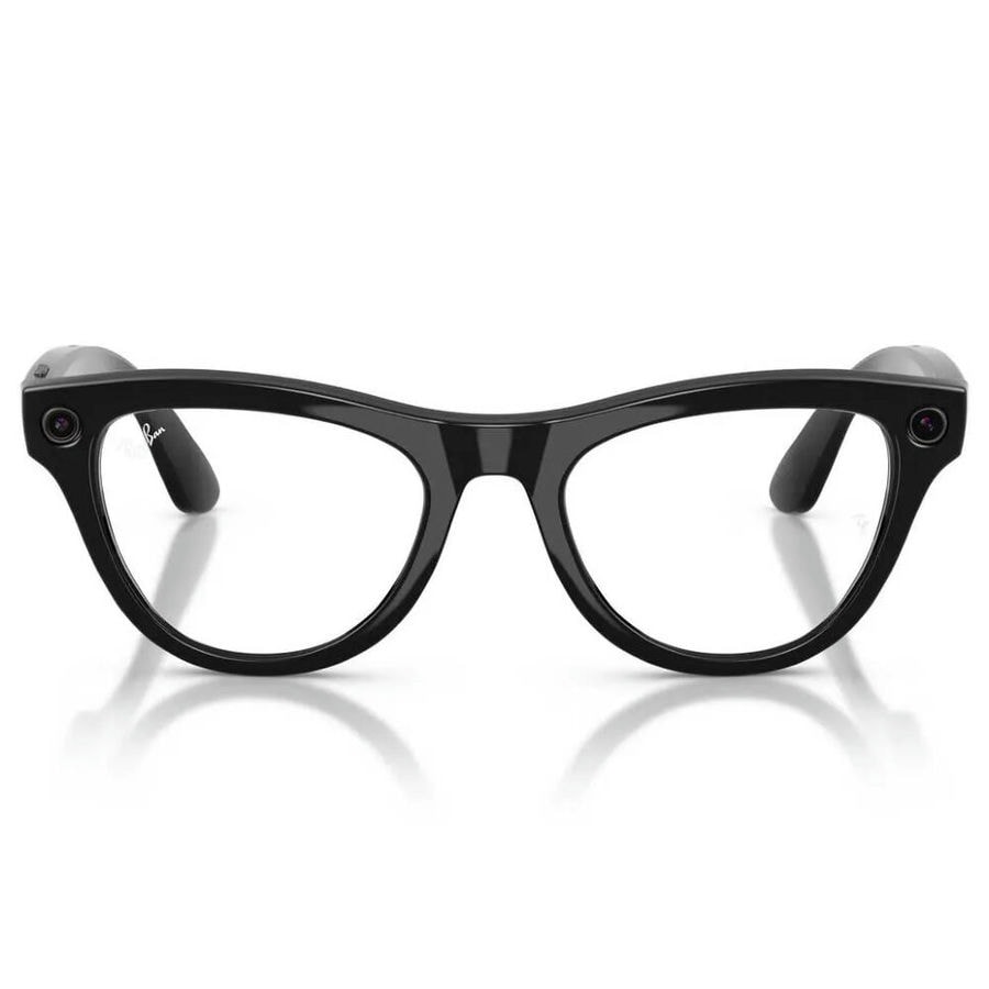 Умные очки Ray-Ban Meta Skyler Gen 2 Shiny Black/Clear (RW4014)