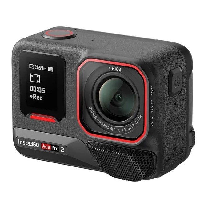 Экшн-камера Insta360 Ace Pro 2 Battery Bundle Черный (Midnight Black)