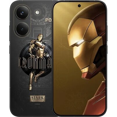 Смартфон Xiaomi POCO X8 Pro 12/512 ГБ Iron Man Edition Черный (Bl...