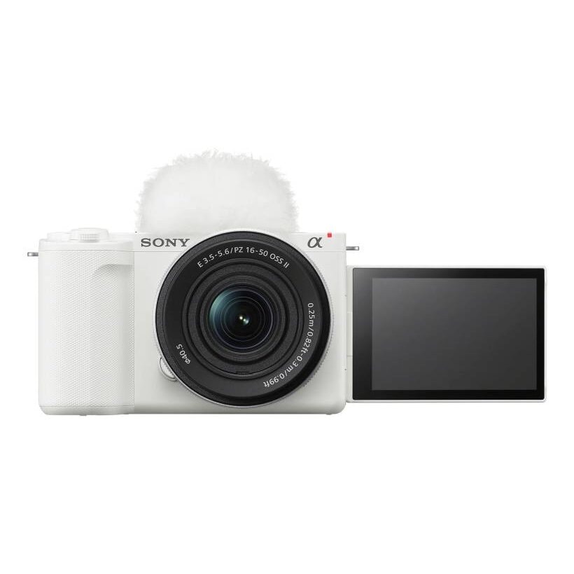 Фотоаппарат Sony ZV-E10 Kit 16-50 мм II Белый (White)