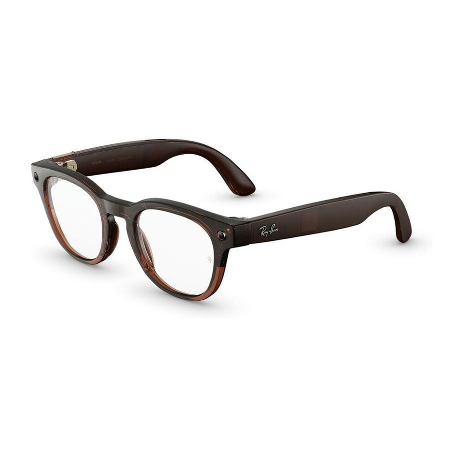 Умные очки Ray-Ban Meta Scriber Optics Gen 2 Shiny Transparent Um...