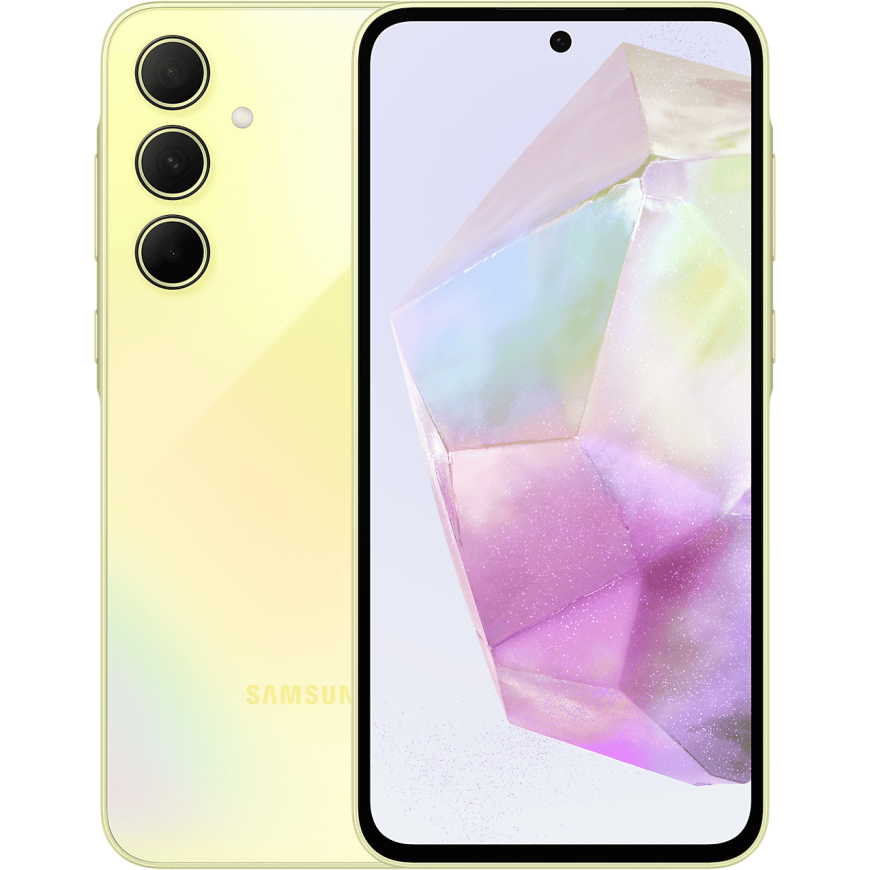 Смартфон Samsung Galaxy A35 5G 8/128 ГБ Желтый (Awesome Lemon)
