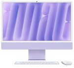 Моноблок Apple iMac 24 Retina 4,5K (M4, 10C CPU/10C GPU, 2024), 24 ГБ, 512 ГБ SSD, серебристый (MCR24)