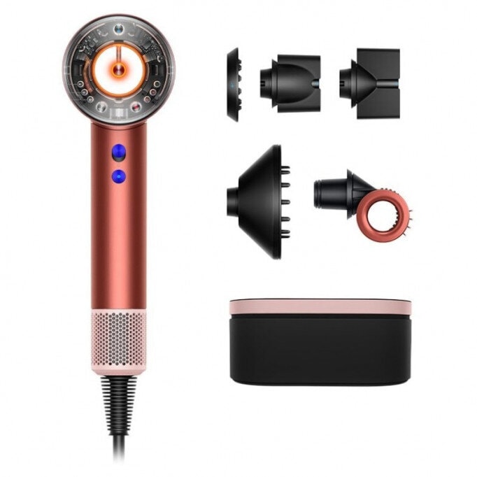 Фен Dyson Supersonic Nural HD16 Gift Edition Strawberry Bronze/Blush Pink (вилка EU)