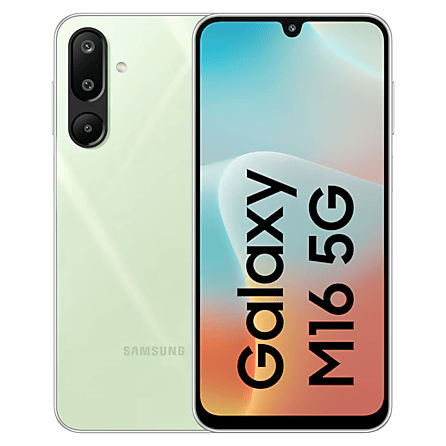 Смартфон Samsung Galaxy M16 5G 4/128 ГБ Мятный (Mint Green)