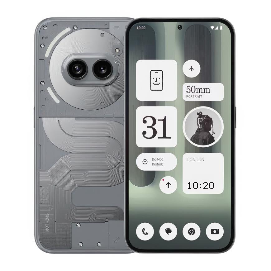 Смартфон Nothing Phone (2a) Plus 12/256 ГБ Серый (Gray)