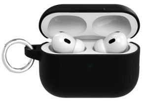 Силиконовый чехол VLP Satin Case для AirPods Pro 3, черный (10511...