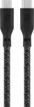 Кабель uBear Trend Cable USB-C — USB-C, 1.2 м., 60W, нейлон черны...