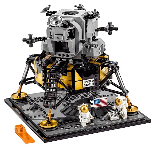Конструктор Lego NASA 10266 Лунный модуль корабля «Апполон 11» НА...