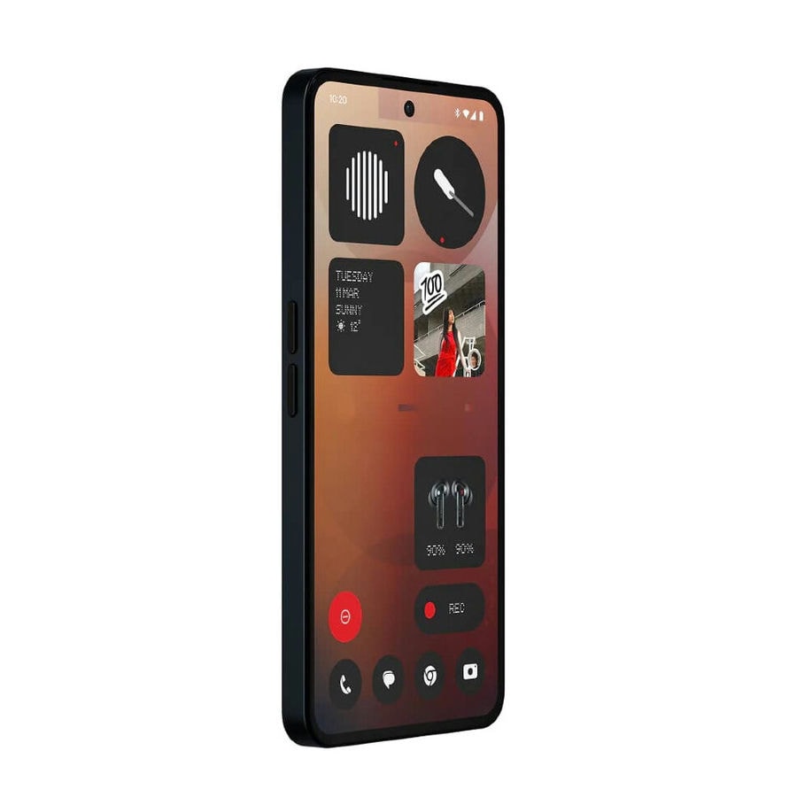 Смартфон Nothing Phone (3a) 12/256 ГБ Черный (Black)