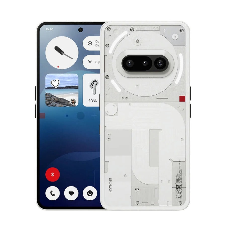 Смартфон Nothing Phone (3a) 12/256 ГБ Белый (Milk)