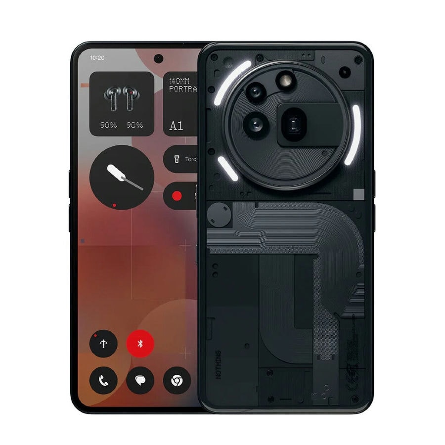 Смартфон Nothing Phone (3a) Pro 12/256 ГБ Черный (Black)