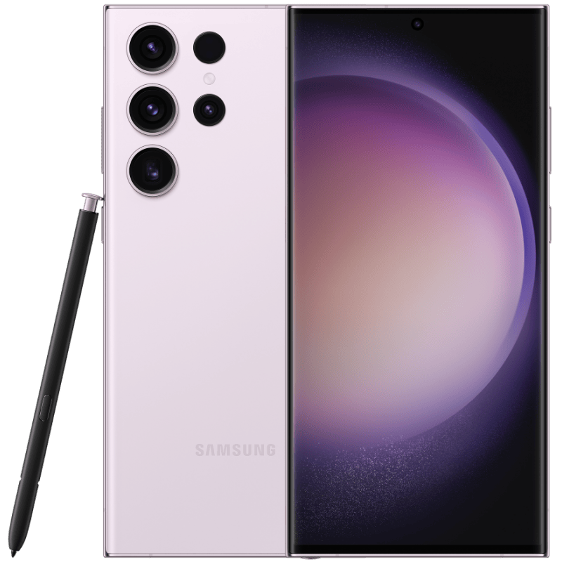 Смартфон Samsung Galaxy S23 Ultra 12/256 ГБ Лаванда (Lavender)