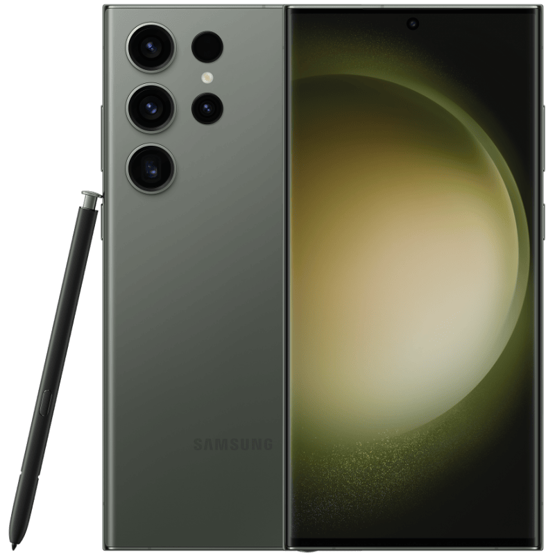 Смартфон Samsung Galaxy S23 Ultra 8/256 ГБ Зеленый (Green)