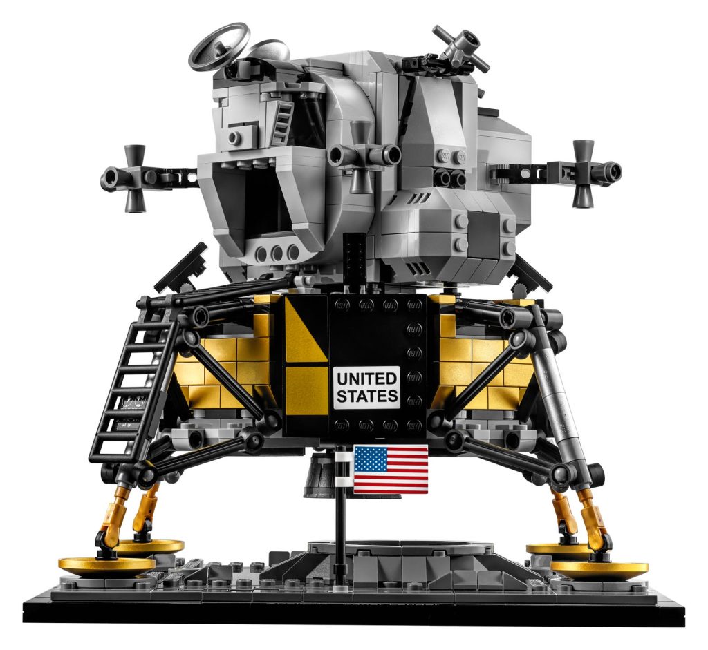 Конструктор Lego NASA 10266 Лунный модуль корабля «Апполон 11» НА...