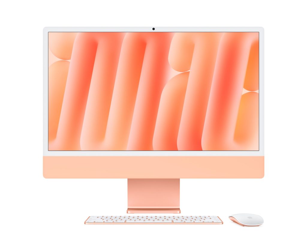 Моноблок Apple iMac 24 Retina 4,5K (M4, 8C CPU/8C GPU, 2024), 16 ГБ, 256 ГБ SSD, серебристый (MWUC3)