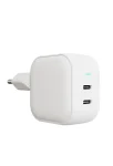 Сетевое зарядное устройство VLP G-Charge USB-C+USB-C, PD, QC, 45W...