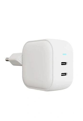 Сетевое зарядное устройство VLP G-Charge USB-C+USB-C, PD, QC, 45W...