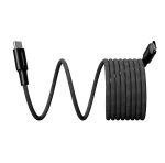 Магнитный кабель Magssory Link C 240W USB-C, 2,4м черный