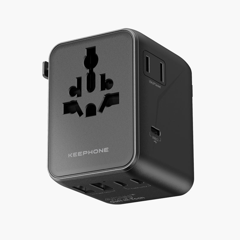Зарядный блок KEEPHONE 70W UNIVERSAL CHARGER (BLACK)