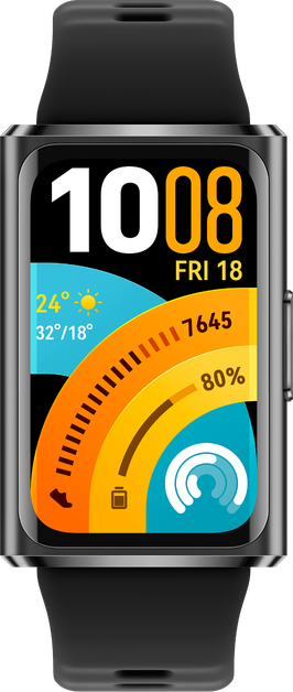 Фитнес-браслет HUAWEI Band 11 Pro Черный (Black)
