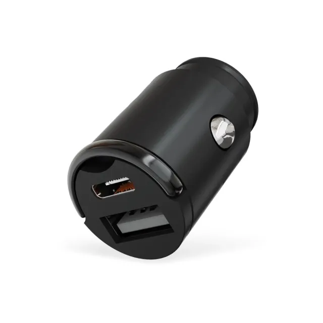 Автомобильное зарядное устройство C-Power 45W (USB-A/USB-C) (черный)