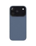 Защитный чехол кевларовый VLP Kevlar iPhone 18 Pro (Синий)