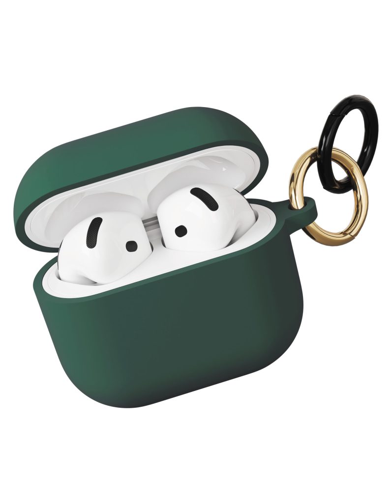Защитный чехол VLP AirPods 4 (темно-зеленый)