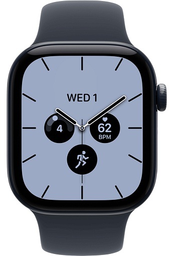 Умные часы Apple Watch Series 12 42 мм Night Blue Ceramic Case with Sport Band Navy Blue