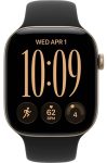 Умные часы Apple Watch Series 12 46 мм Light Gold Aluminum Case with Sport Band Black