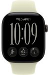 Умные часы Apple Watch Series 12 46 мм Black Aluminum Case with Sport Band Pale Succulent