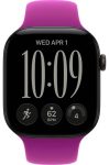 Умные часы Apple Watch Series 12 46 мм Black Aluminum Case with Sport Band Magenta