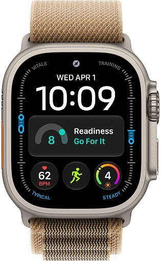 Умные часы Apple Watch Ultra 4 (2026) 49 мм Natural Titanium Case with Desert Alpine Loop Large