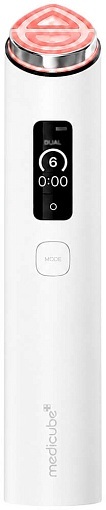Микротоковый массажер для лица Medicube AGE-R Booster Pro X2, серебристый (Silver)